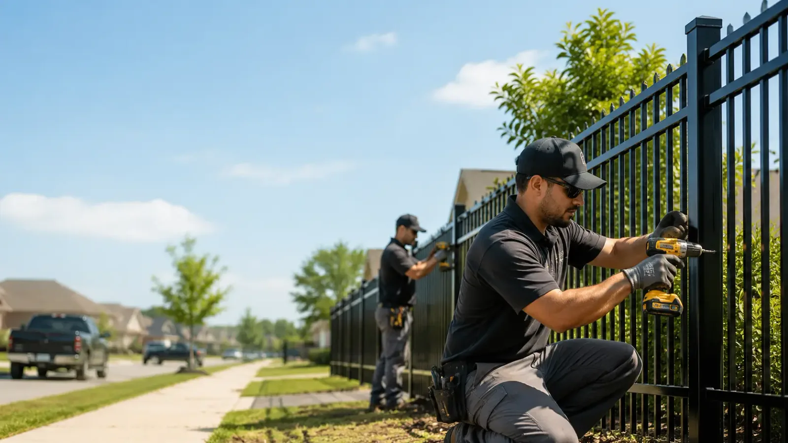Metal Fence Installation in Gilbert, AZ